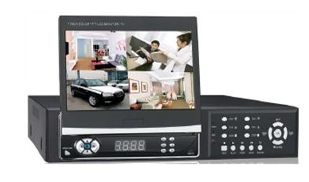 自带液晶显示屏硬盘录像机