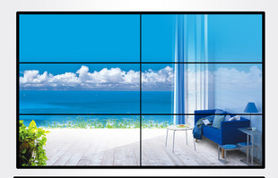 46寸超窄边液晶大屏幕拼接屏，安防监控产品厂家提供