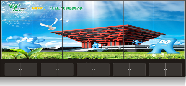 46寸窄边接接液晶监视器
