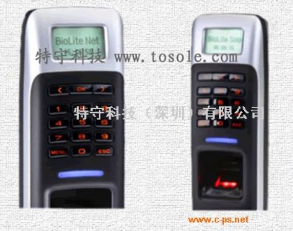 美国原装进口指纹门禁考勤仪 户外防水型