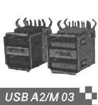 供应供应USB插座,条形连接器,USB母座元器件