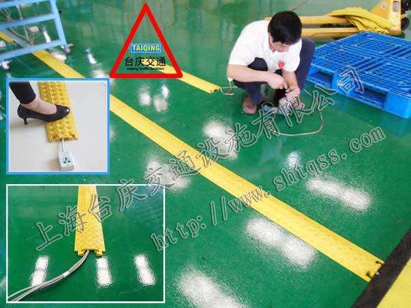 昆明橡胶过线桥 昆明电线保护板 昆明电缆保护板