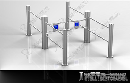 西安护栏型圆柱摆闸
