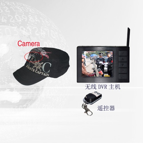 无线休闲帽现场执法记录仪 CMOS型