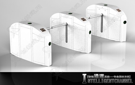 西安烤漆弧形一字闸