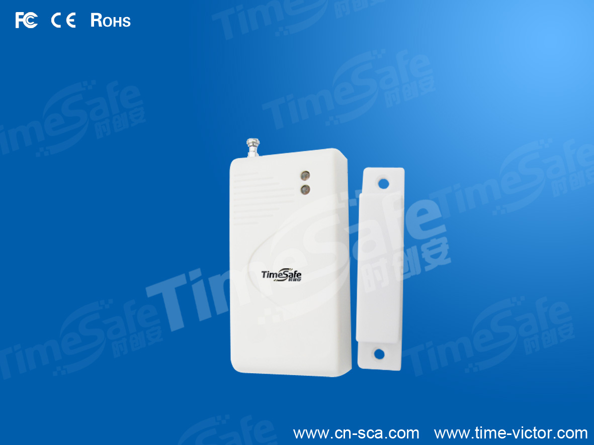 时创安无线振动检测门磁