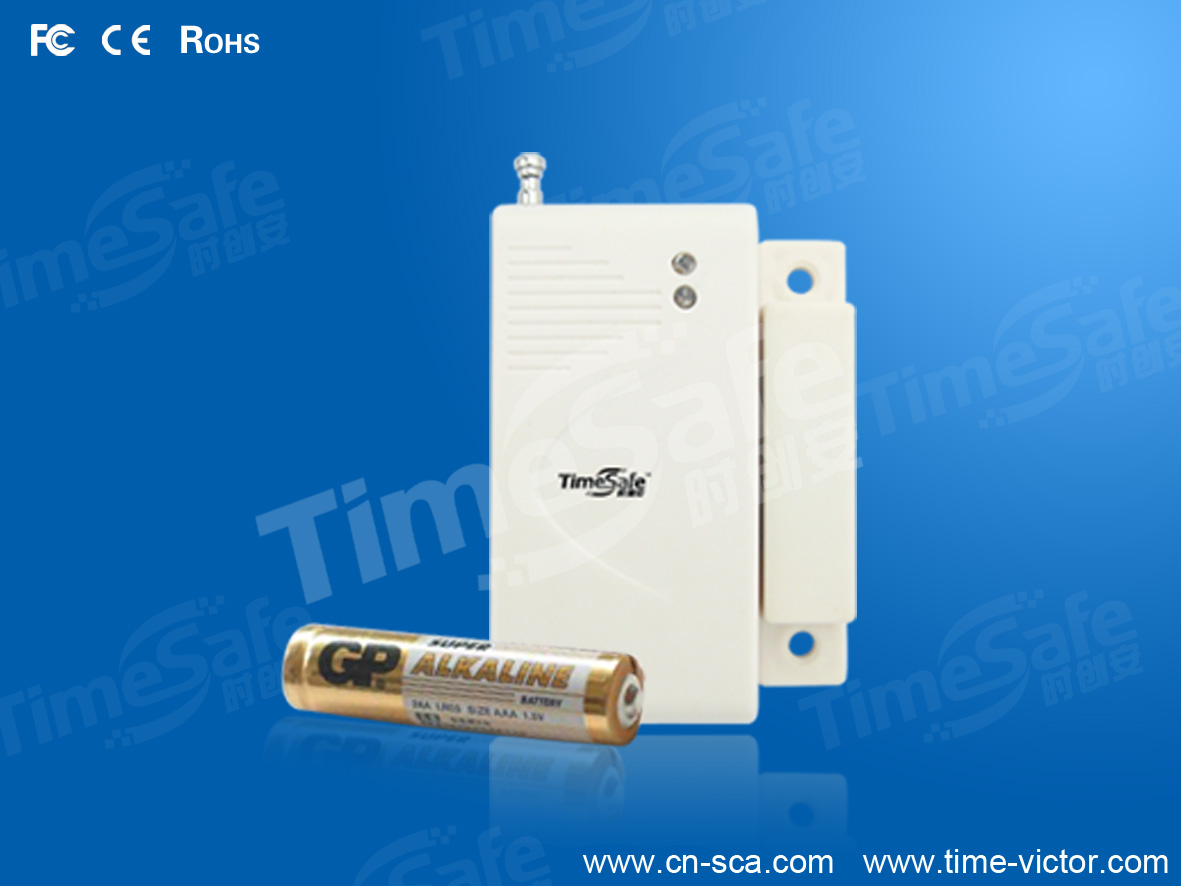 时创安超省电无线门磁探测器