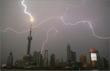 避雷针、高楼避雷针、高楼监控避雷针、高楼避雷针安装