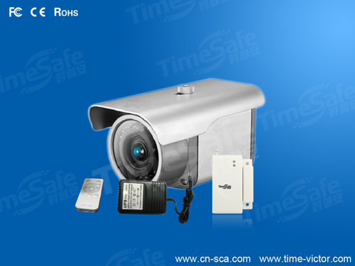 录像报警器，红外传感器自动触发录像，安防报警