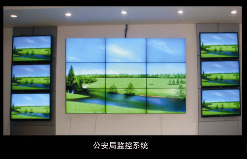 康佳供应55寸LED背光，拼缝5.5mm液晶拼接墙