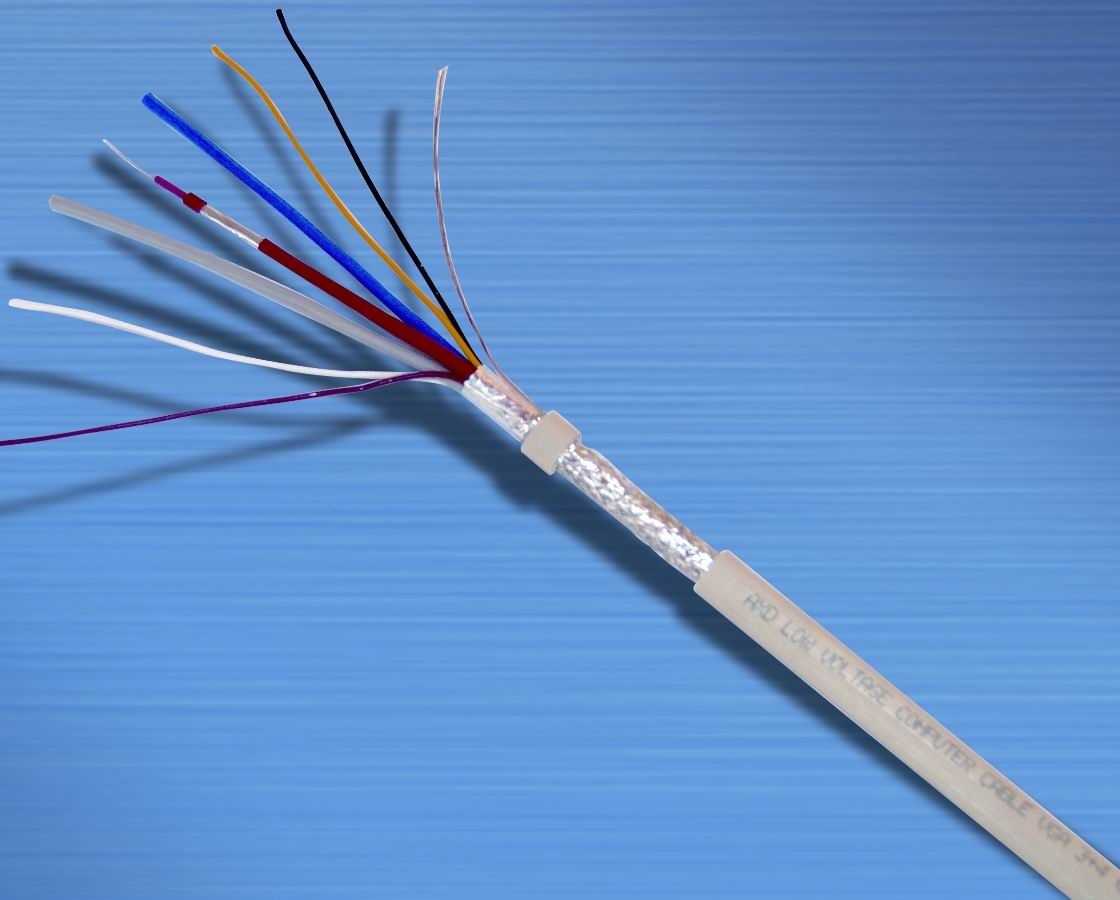 RGB显示器电缆电线.\