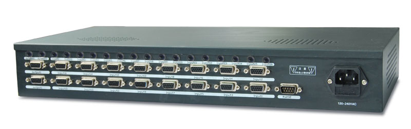 VSMV-161A   VGA十六切一带音频切换器