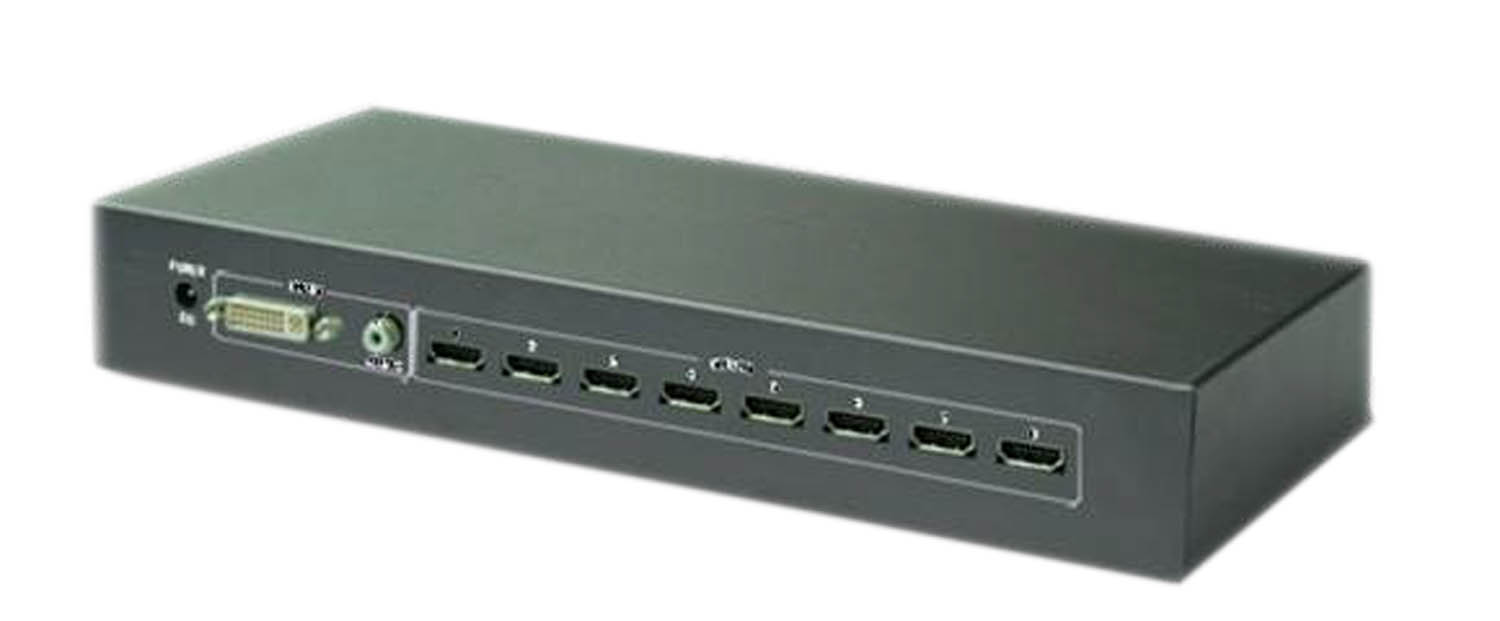 VSD-108DH  DVI +音频转HDMI信号转换器