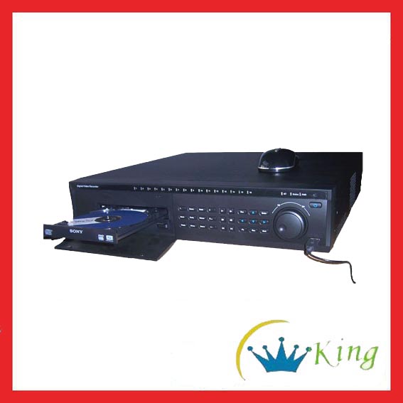 D1录像4路数字硬盘录像机监控主机