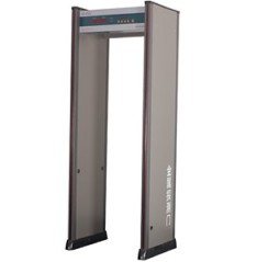 6区立拄灯显示款金属探测门