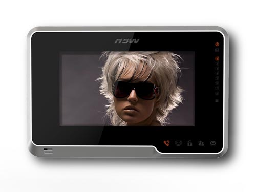 7寸可视对讲室内分机