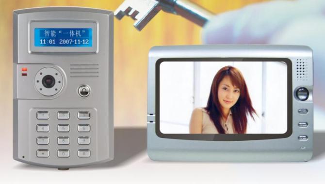 可视对讲门禁考勤一体机－可视门禁系统