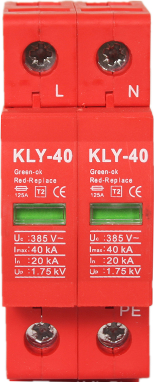 KLY-40KA/220 单相电源防雷模块