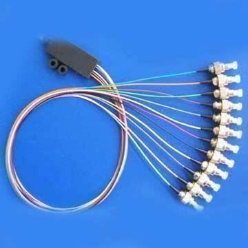 12芯带状尾纤连接器