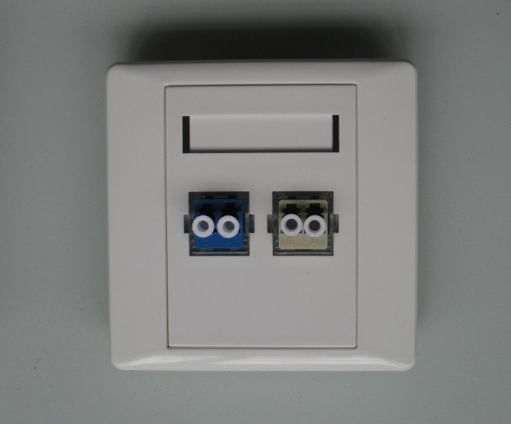 LC双口光纤面板