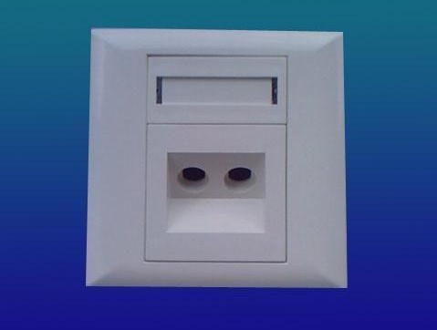 ST双口光纤面板