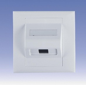 英式单口光纤面板