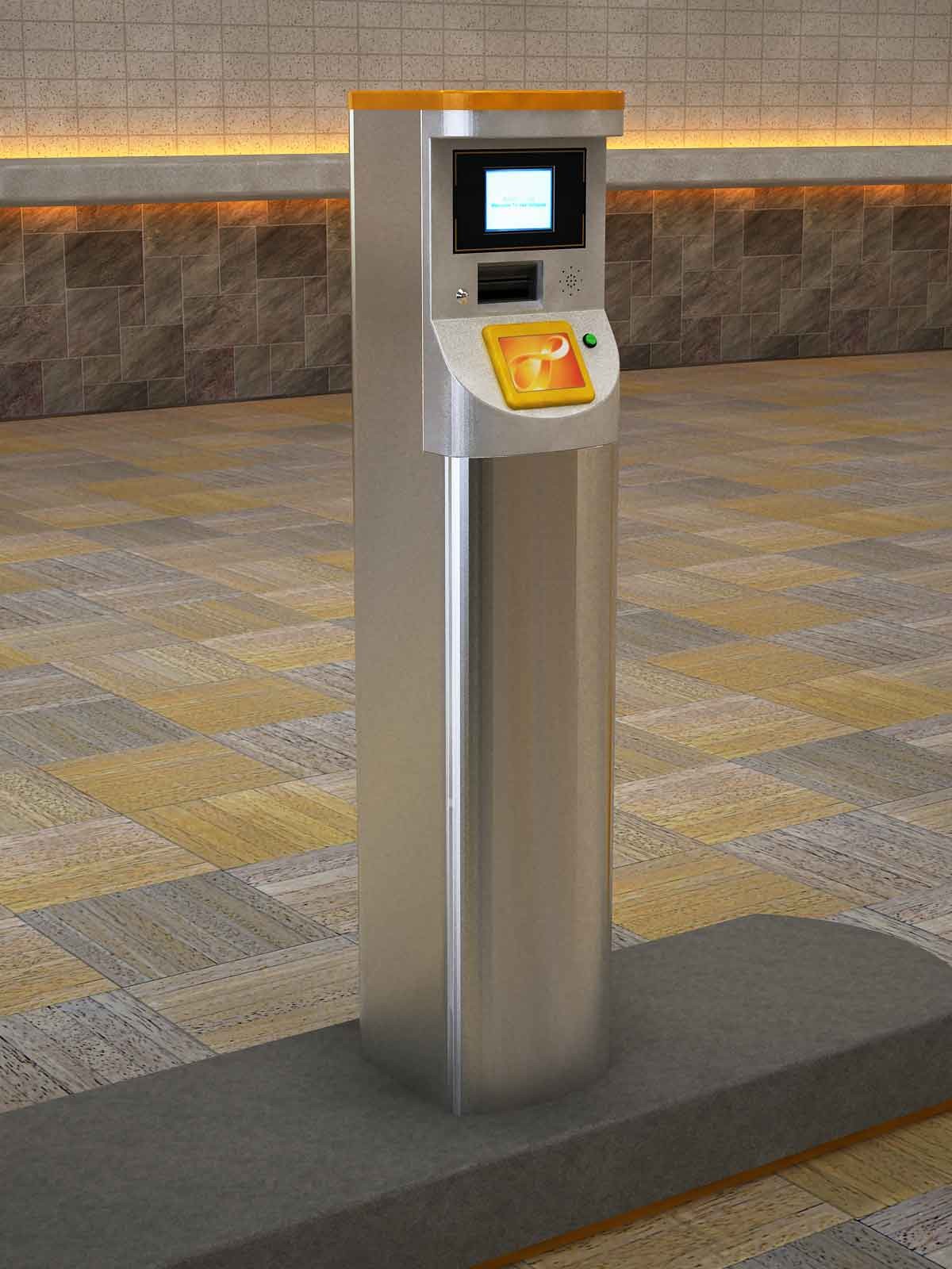 ER-126c停车场设备出口自动收卡/验卡机 