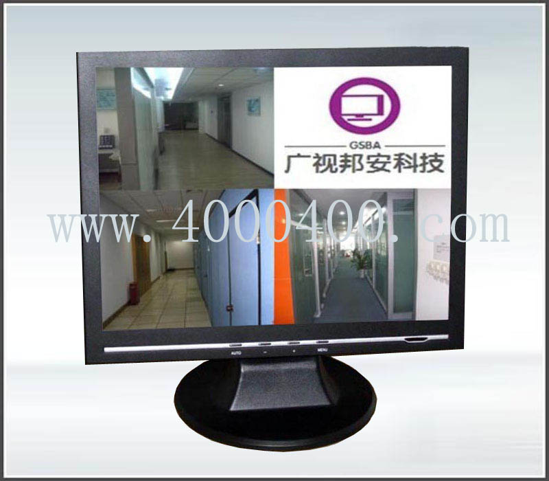 15寸监控显示器，监控专用液晶显示器