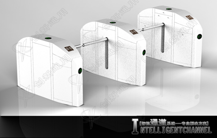 烤漆弧形一字闸