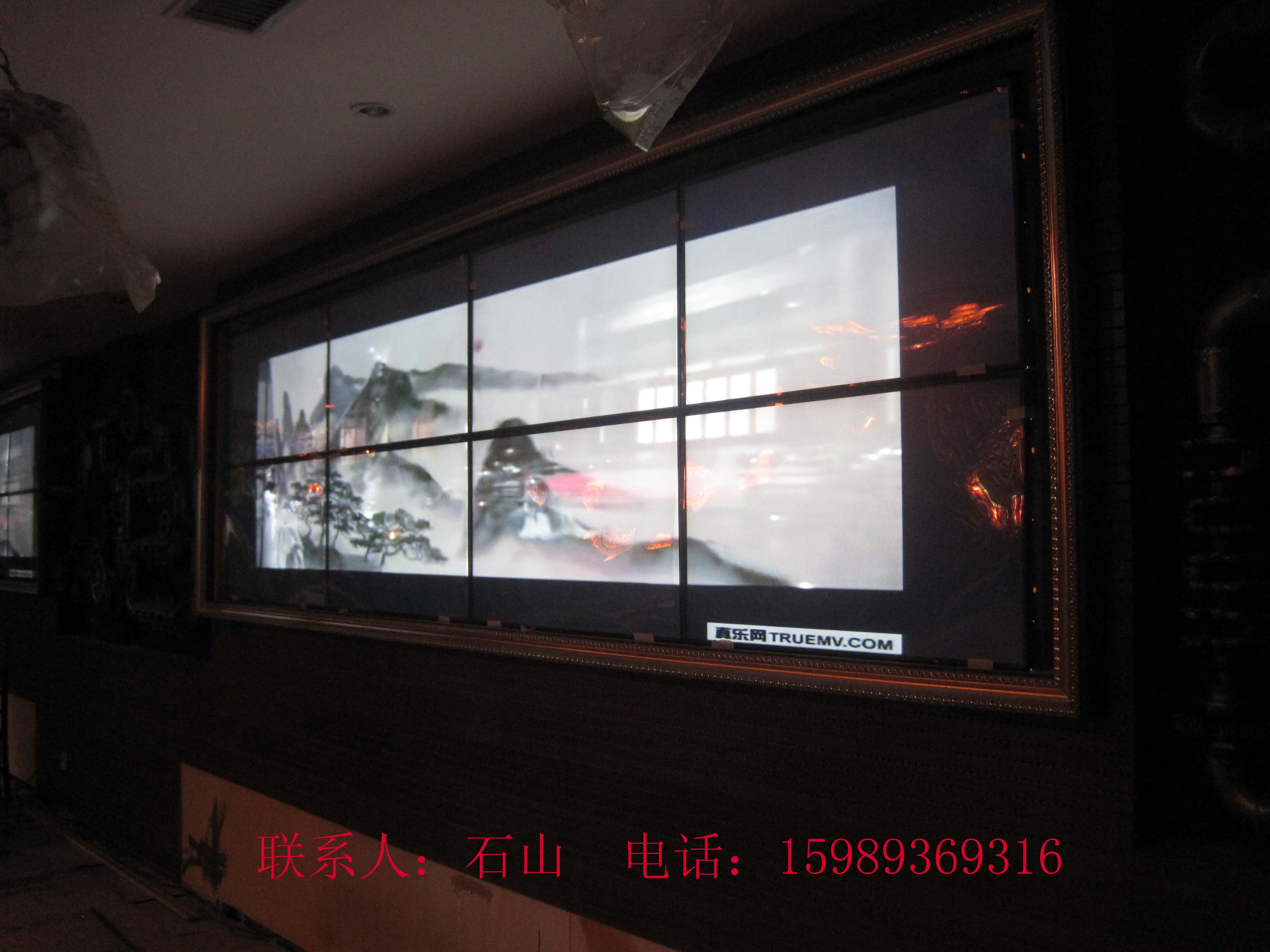 康佳供应42寸窄边LED背光酒吧，KTV，夜总会专用液晶拼接墙