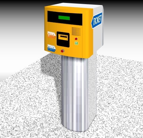 TD-112停车场设备入口发卡机 