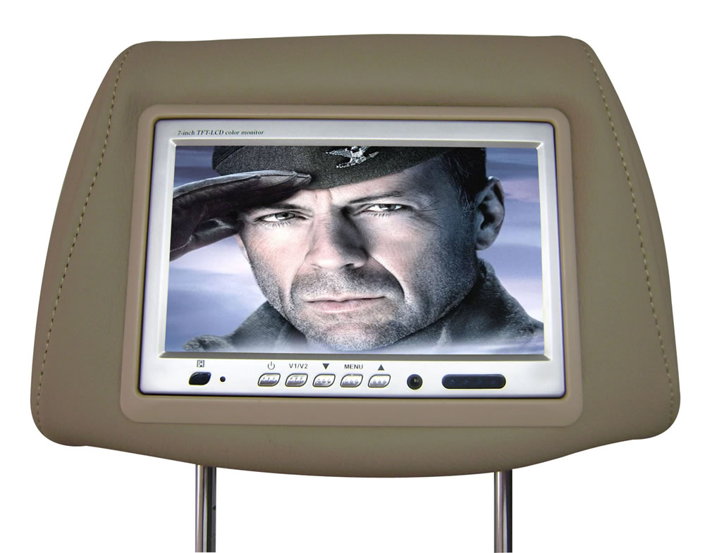 7寸头枕显示器
