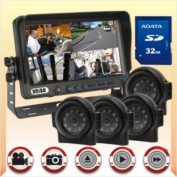 校车监控车载DVR录像监控系统