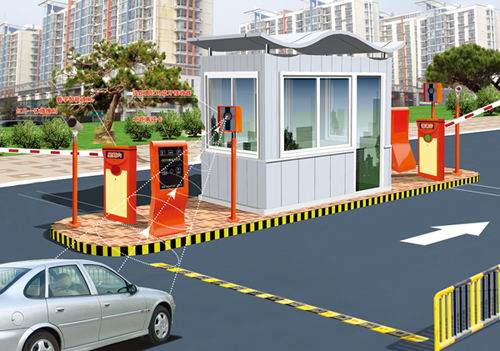 石家庄小区车辆出入口免停车远距离蓝牙卡管理系统