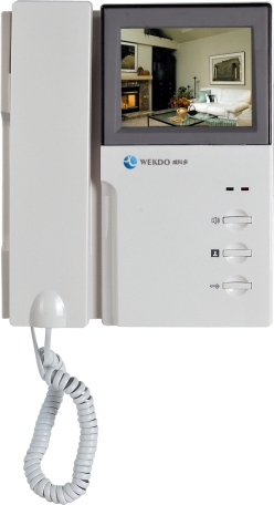 带手柄彩色可视对讲