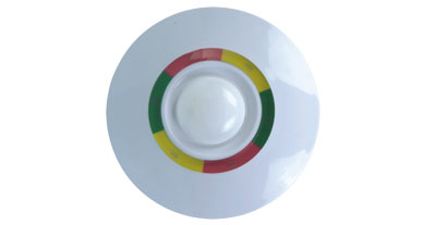 无线带方向选择双幕帘吸顶探测器