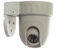 红外带云台网络半球摄像机