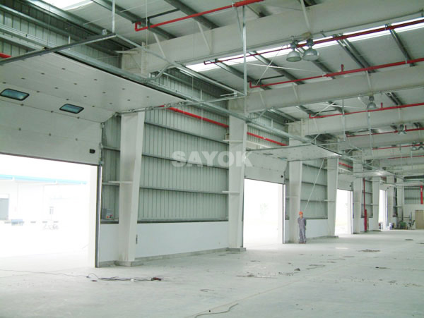 厂房超大滑升门