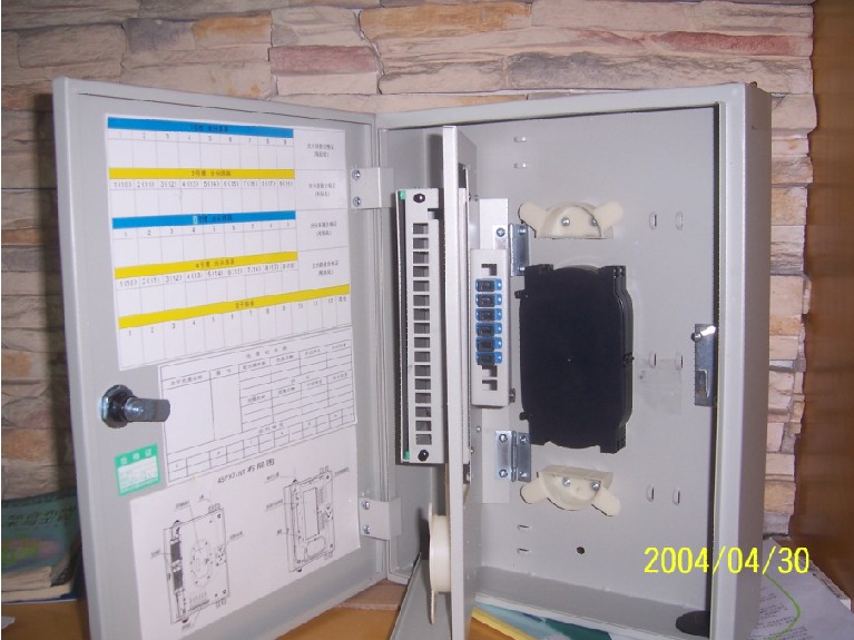 PLC光分路器箱，无跳接光揽交接箱