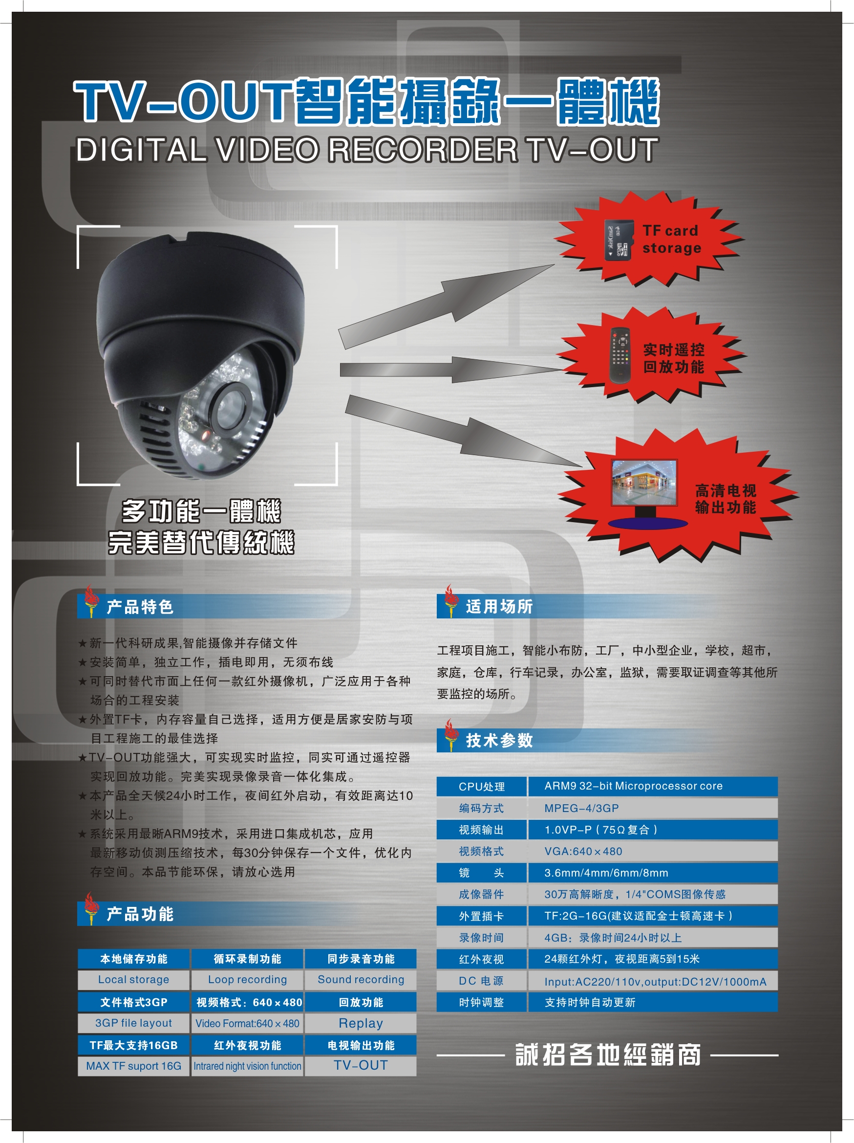 AV-OUT智能摄像机