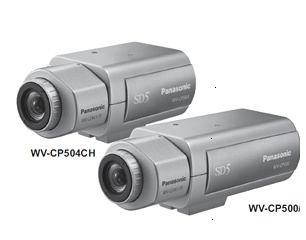 松下枪式摄像机WV-CP504/宽动态效果