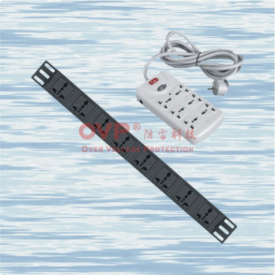 供应OVP 多功能电源防雷插座 电源防雷排插