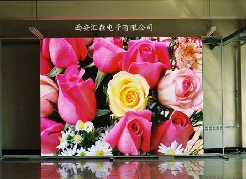 户外全彩LED屏幕：西安P10