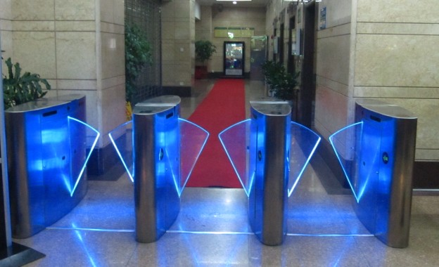 大厦智能通道翼闸