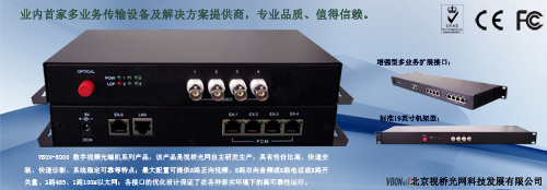 VBD-S4000系列综合型数字视频光端机