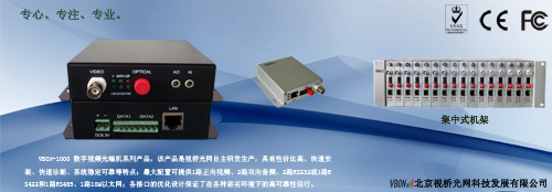 VBD-S1000系列综合型数字视频光端机