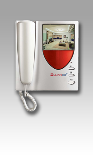 河南手柄式彩色可视楼宇对讲门铃系统报价