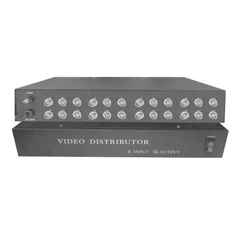 供应八进十六出视频分配器(图)