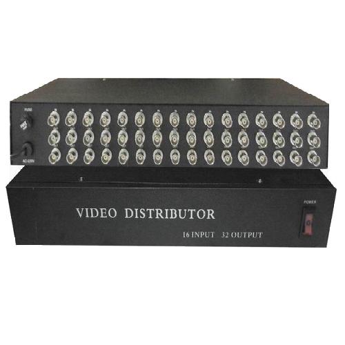 供应十六进三十二出视频分配器(图)