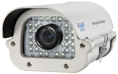 安力威白光灯照车牌专用摄像机